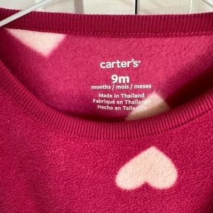 2 pcs Carters fleece pajamas